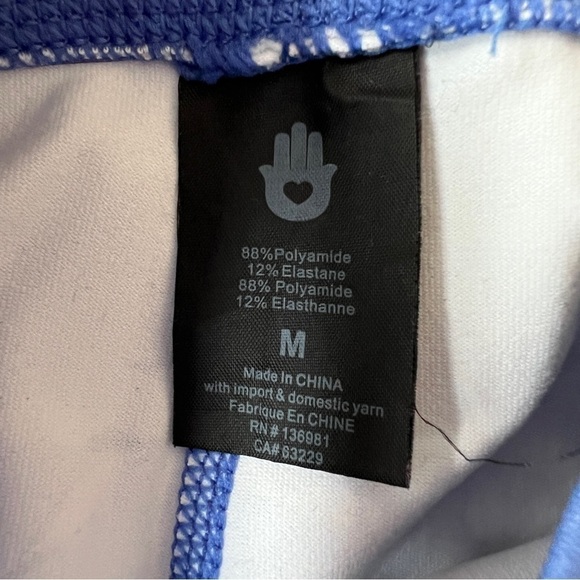 SPIRITUAL GANGSTER PERFECT HI RISE FLORAL LEGGINGS SZ M YOGA GYM WORKOUT FITNESS - Picture 12 of 12